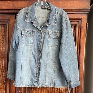 Chico's Light Blue Denim Jacket